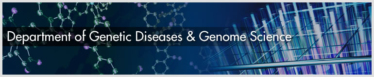 Department of Genetic Diseases & Genome Science